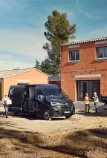 Renault Trucks Master Van and Chassis on a construction site